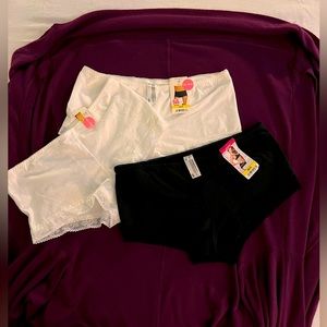NWT maidenform COTTON boyshorts underwear panties